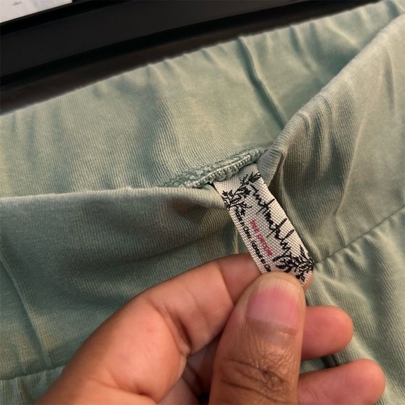 Free People  Women's Green Leggings Size Small Yoga Gym Casual Wear - Picture 7 of 10